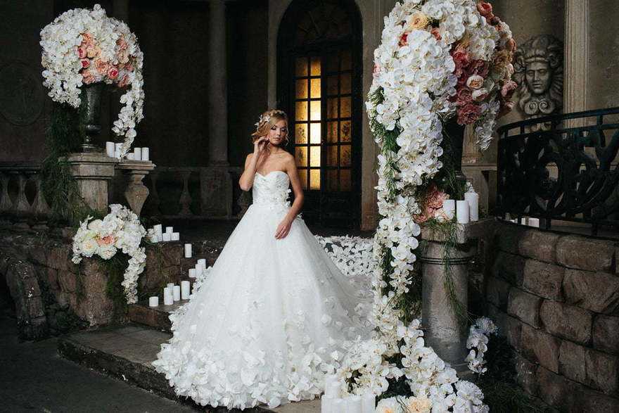 Платье для невесты с бабочками любви/farfalla amore: выбираем модель, цвет, аксессуары