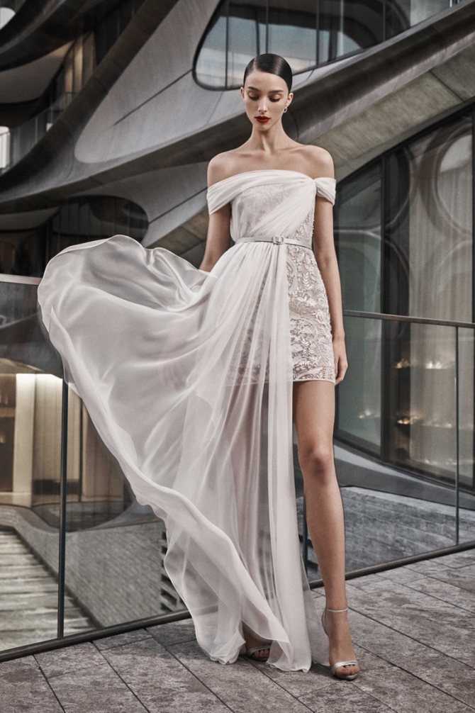 Короткие свадебные платья 2021: модные тенденции со шлейфом и кружевом для невест с фото + идеи беременным и полным