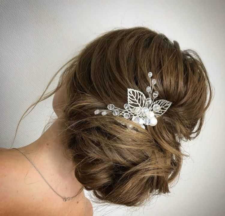 Свадебные прически на короткие волосы: 30 идей, фото