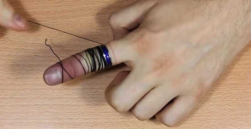 Как снять кольцо с пальца ниткой, без нитки, в сервисе? способы снять кольцо с опухшего пальца