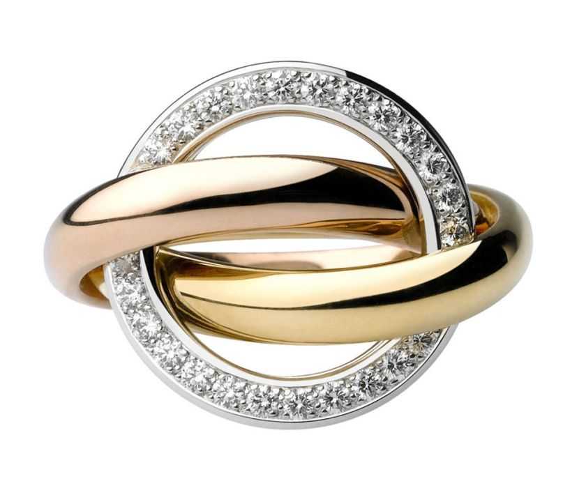 Обручальное кольцо «тринити» от картье: стиль, красота, престиж