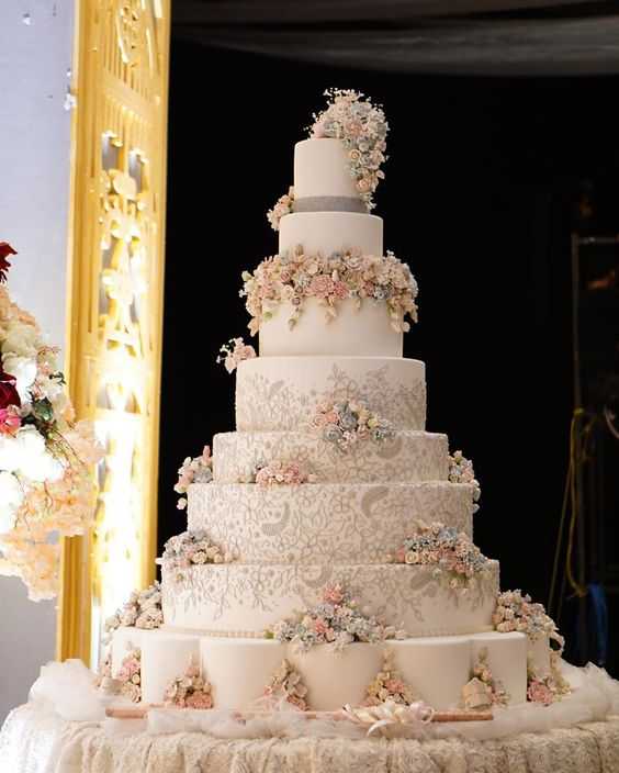 Самые красивые свадебные торты (фото)