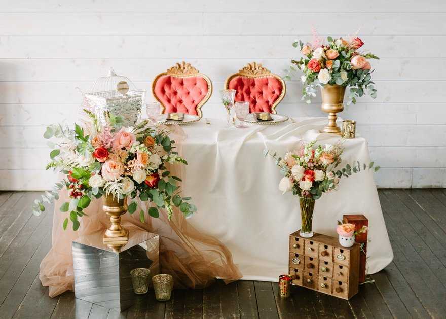 Свадьба в пудровом цвете: декор, аксессуары, образы