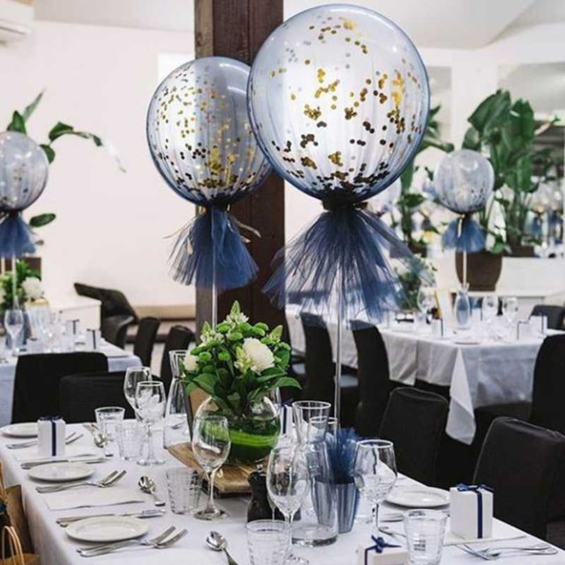 Варианты и способы создания украшений из воздушных шаров на свадьбу