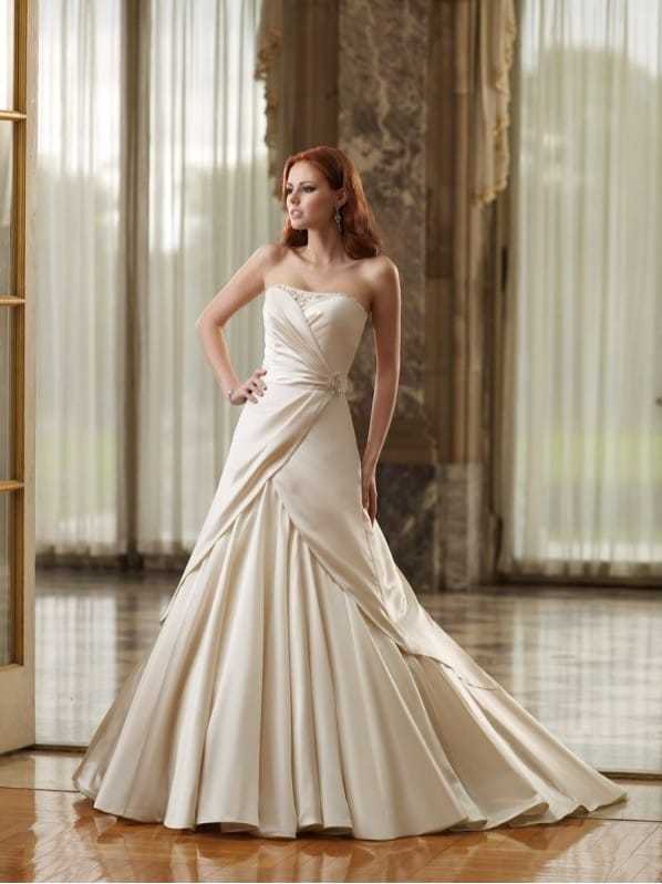 Советы по выбору свадебного платья цвета шампань