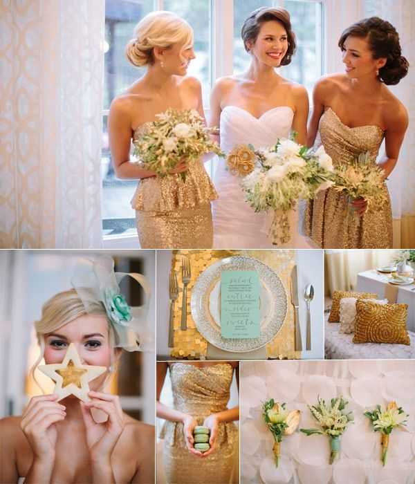 ᐉ бело-золотая свадьба - идеи оформления зала, образ молодых - svadebniy-mir.su