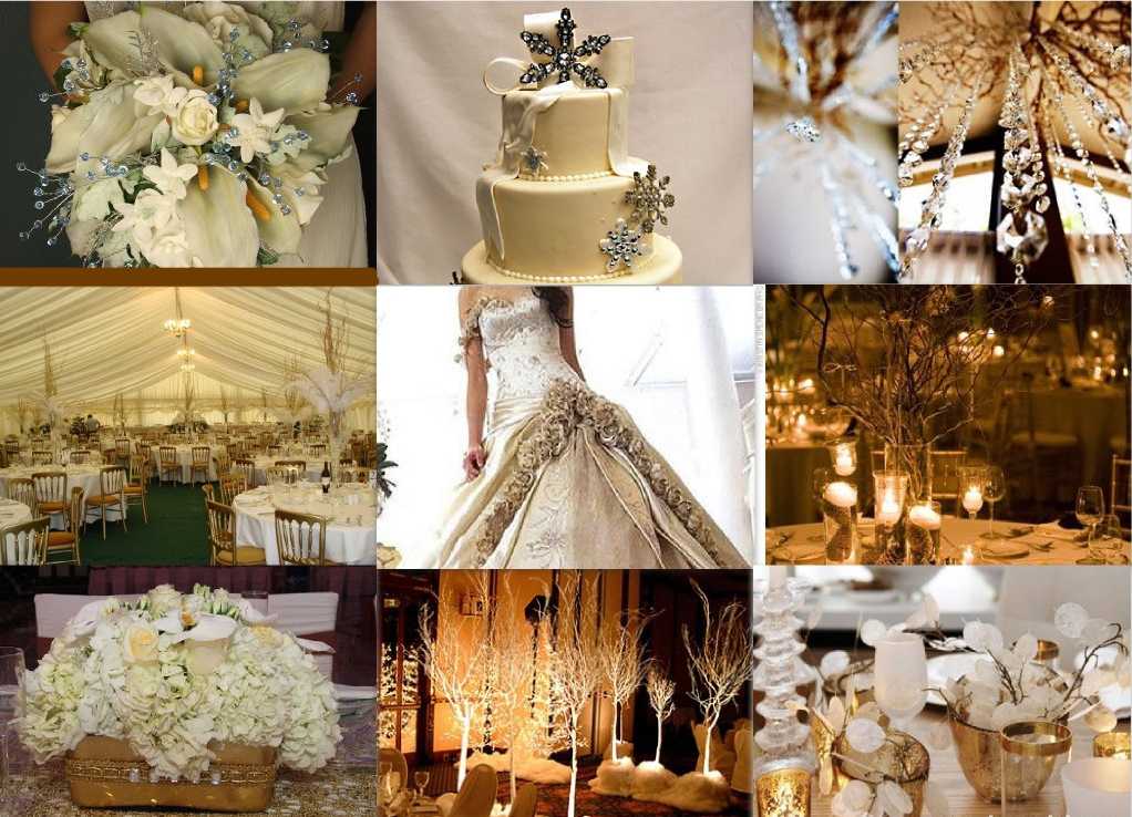 Обретенное эльдорадо: как проходит идеальная свадьба в золотом цвете?