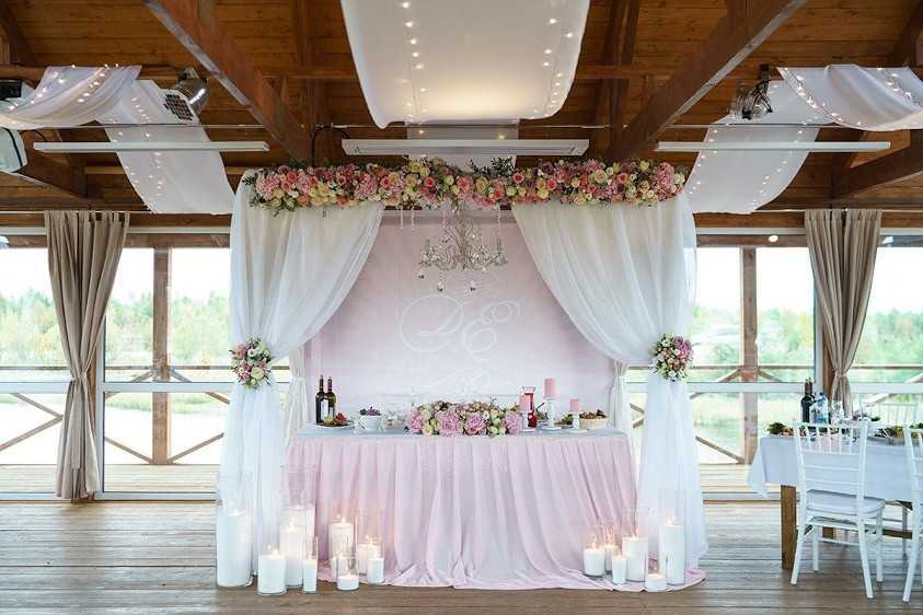 Оформление зала на свадьбу (150+ свадебных трендов): как сделать торжество незабываемым!