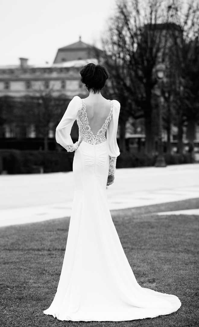 Свадебные платья в пол — длинные, кружевные, с открытой спиной