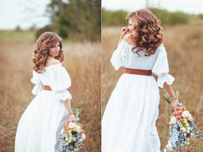 Всё гениальное просто: выбираем свадебное платье в стиле рустик