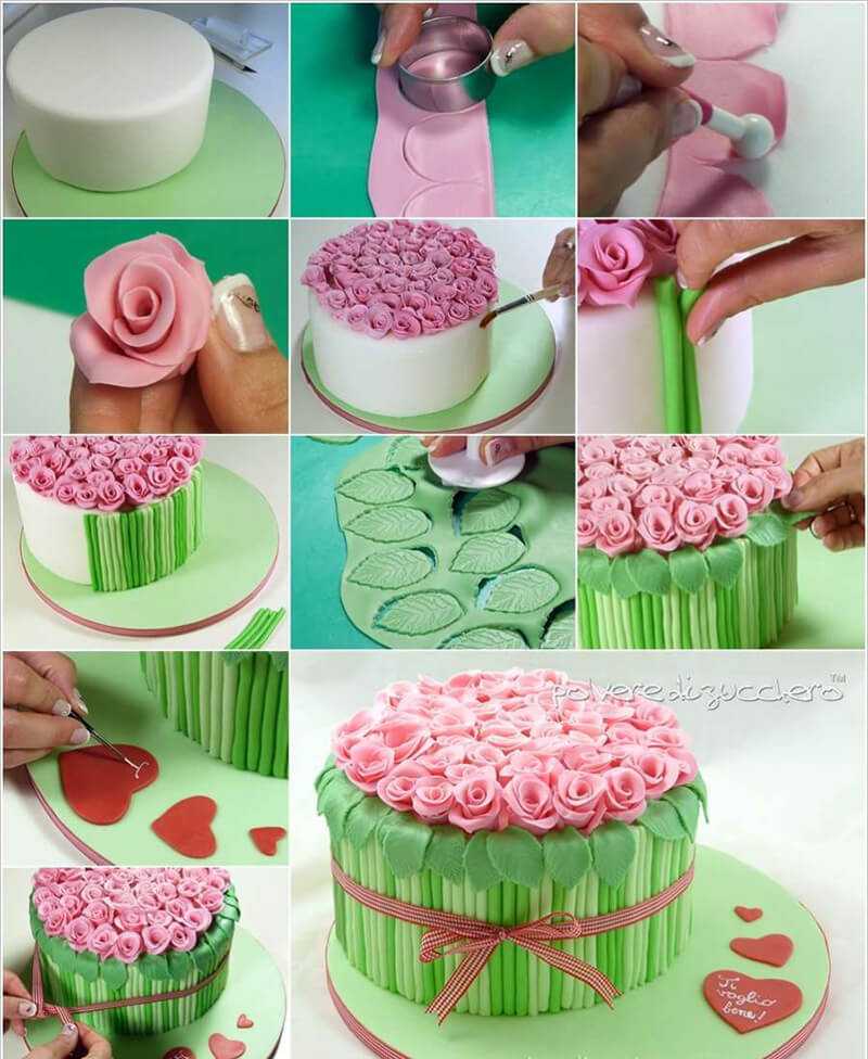 Свадебный торт с лебедями ?в [2021]: как сделать одноярусный с розами — фото