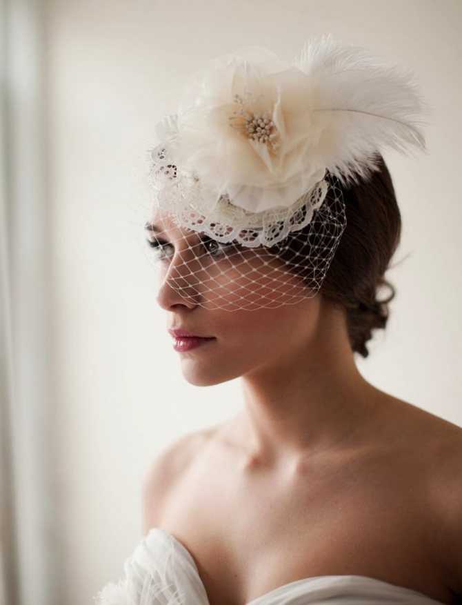 Свадебные головные уборы для невесты, модные идеи и 107 фото