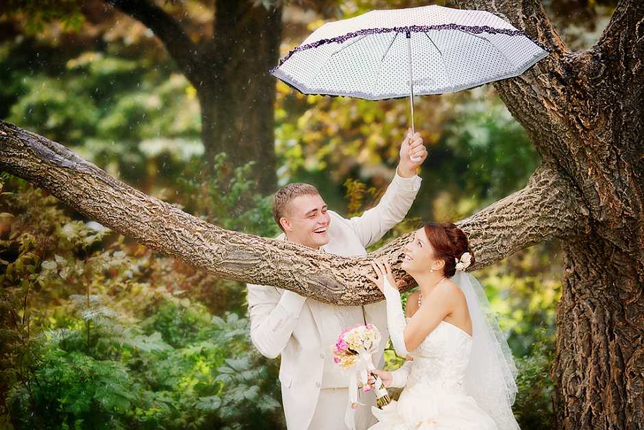 Свадьба в дождь: о чем говорит примета