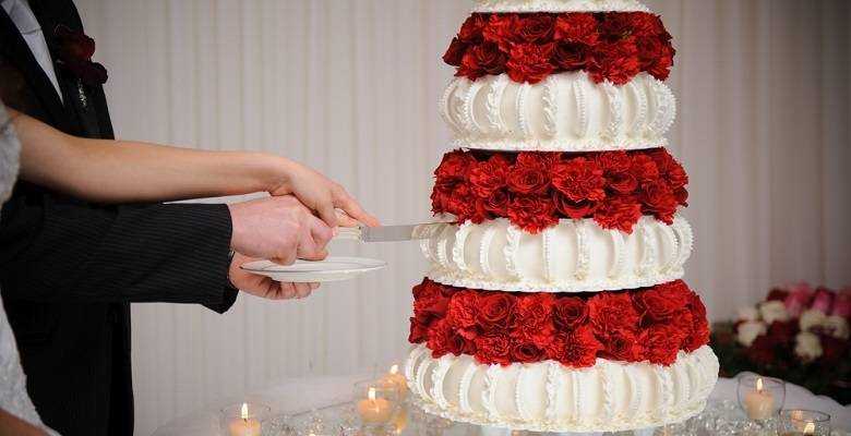Оранжевый торт на свадьбу - идеи оформления и украшения с фото