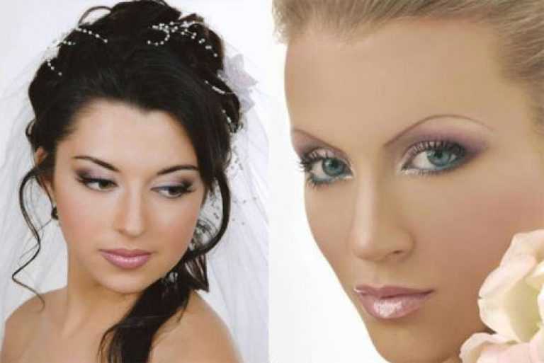 Как правильно сделать свадебный макияж - пошаговые фото и видео
