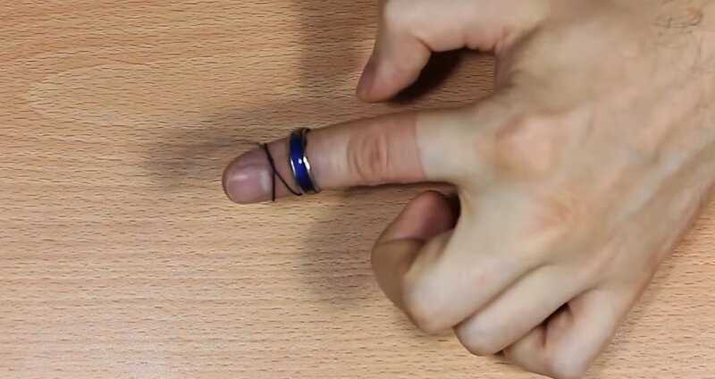 Как снять кольцо с отекшего пальца в домашних условиях
