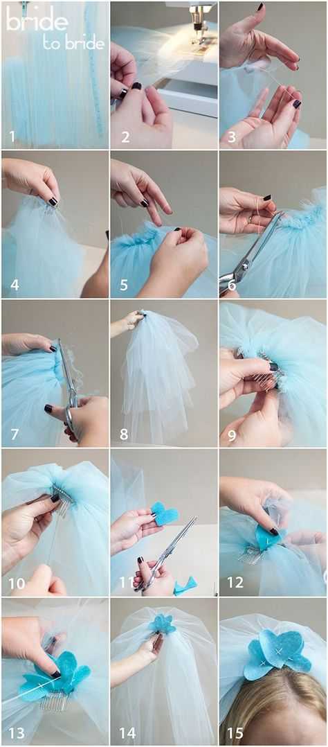 Как крепить фату на распущенные волосы: 4 проверенных способа