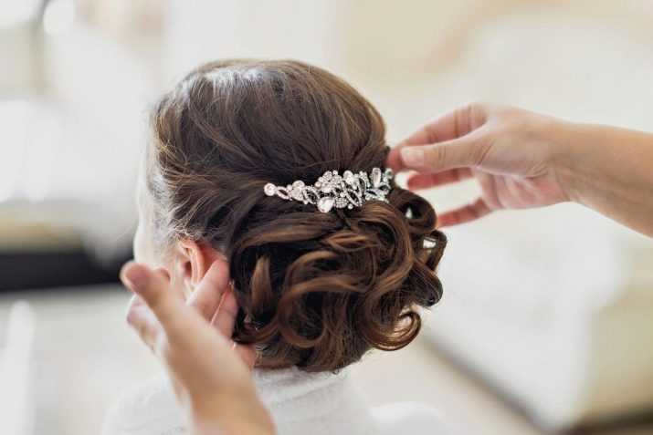 Лучшие свадебные прически на короткие волосы 55 фото