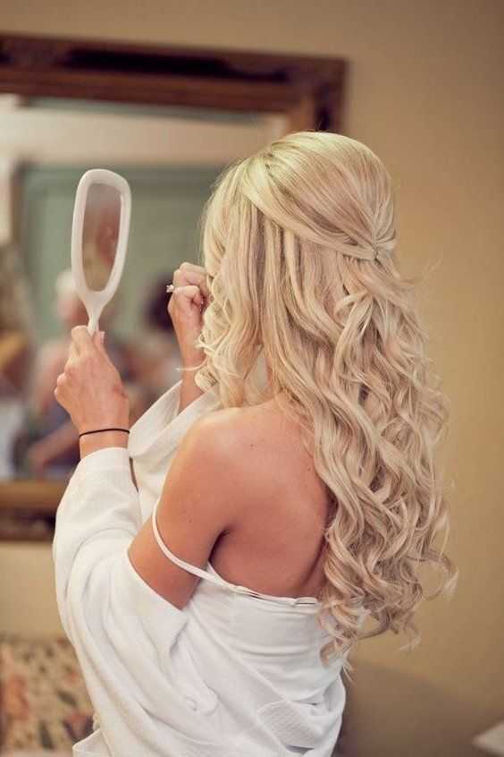 Свадебные прически светло русые волосы