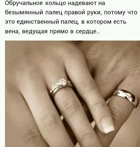 Кольцо для помолвки: на какой руке и на каком пальце носить