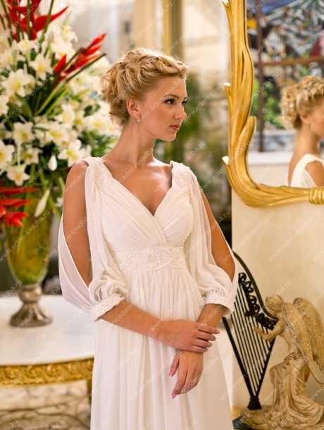 Свадебные платья в греческом стиле. 69 фото греческих свадебных платьев. купить в москве платье на свадьбу в стиле ампир