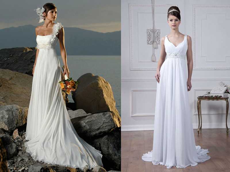 Стили свадебных платьев: греческий, бохо, ампир, годе, ретро и винтаж (68 фото)