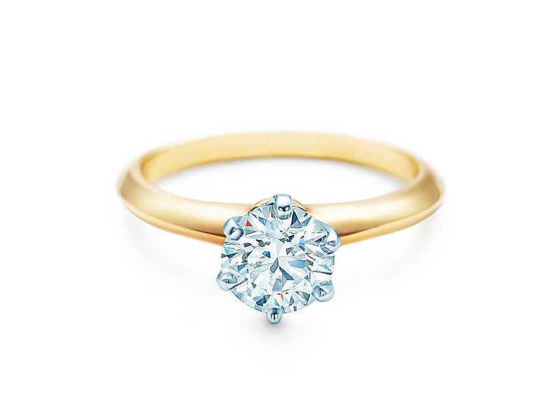 Помолвочные кольца «tiffany»: дорого и очень красиво
