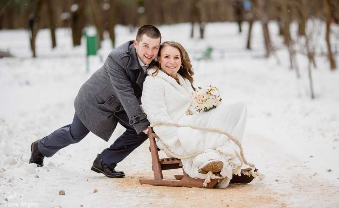 Как фотографировать свадьбу зимой? | wedding.ua