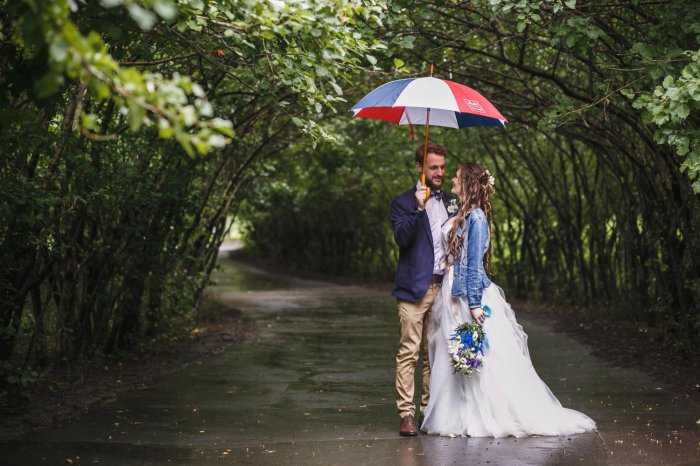 Что если в день свадьбы идет дождь: примета и ее толкование