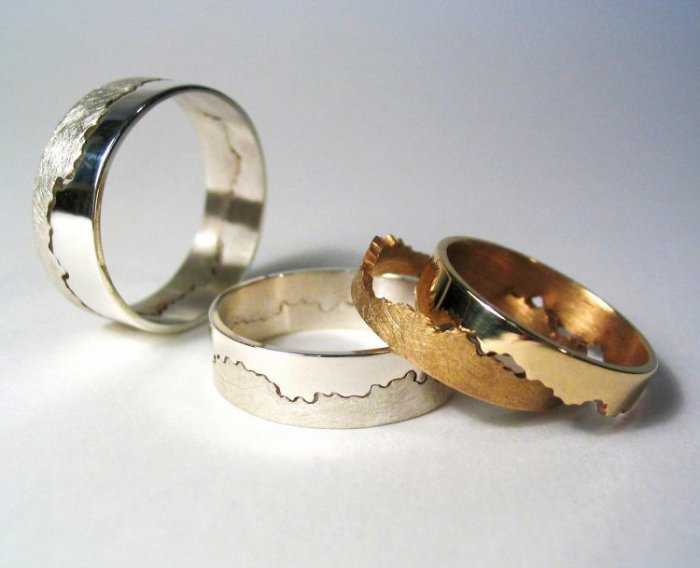 Парные обручальные кольца из золота на заказ в москве | фото и цены, большой каталог | ювелирная мастерская джон-голд