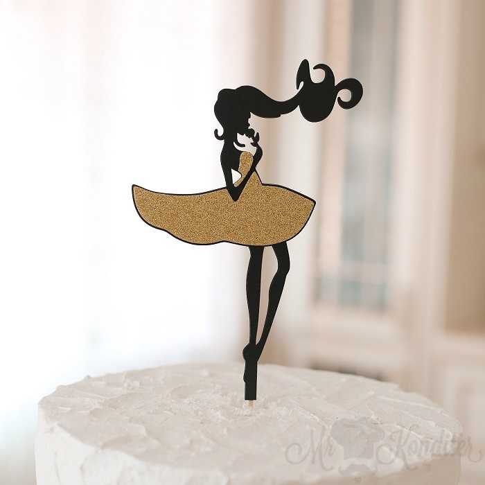 ᐉ топпер на свадебный торт: фигуры, надписи и модные тенденции - svadebniy-mir.su