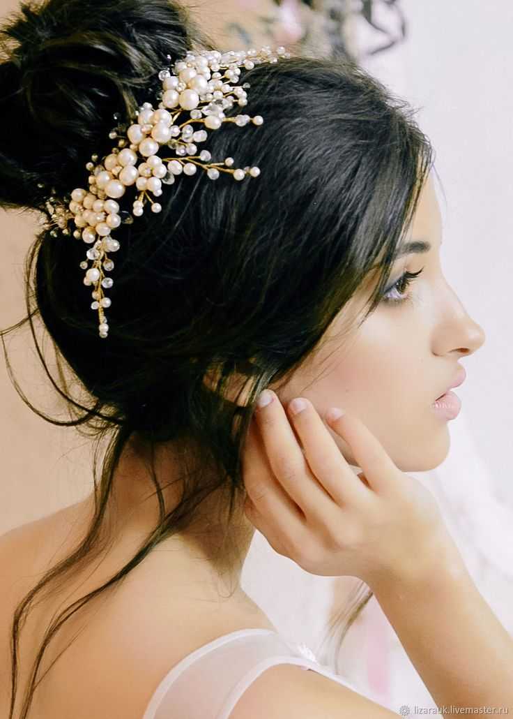 Свадебные украшения для волос своими руками: варианты [2019] из бисера & проволоки, а также фотопримеры