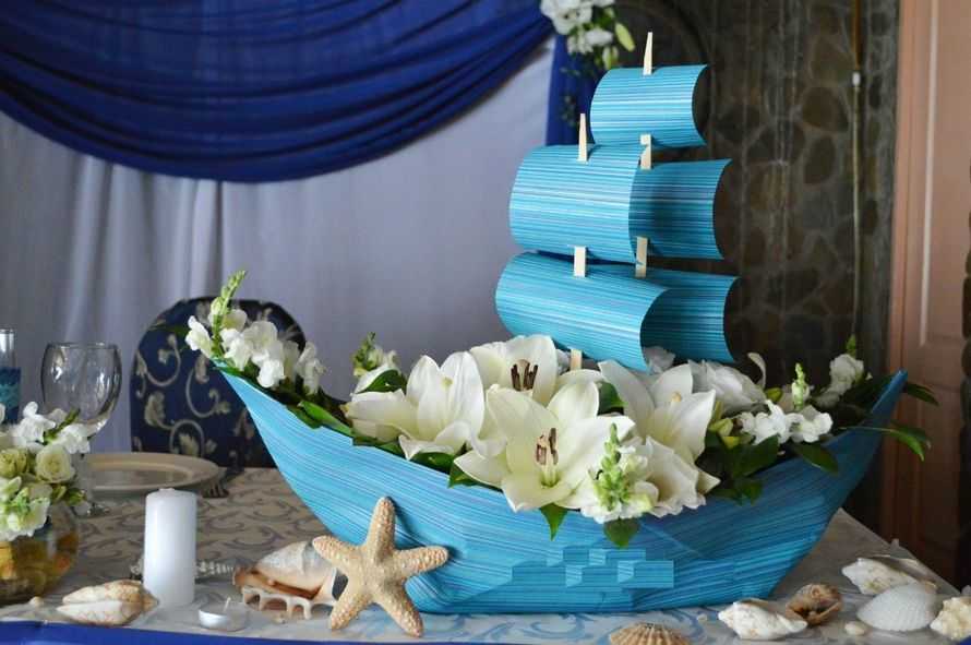 Свадьба в морском стиле - лучшие идеи оформления