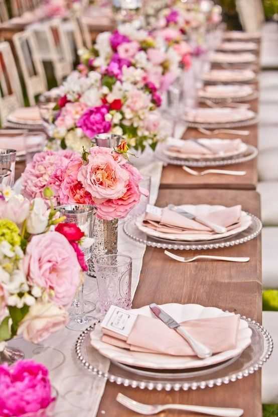 Свадьба в цвете розовый кварц — идеи оформление