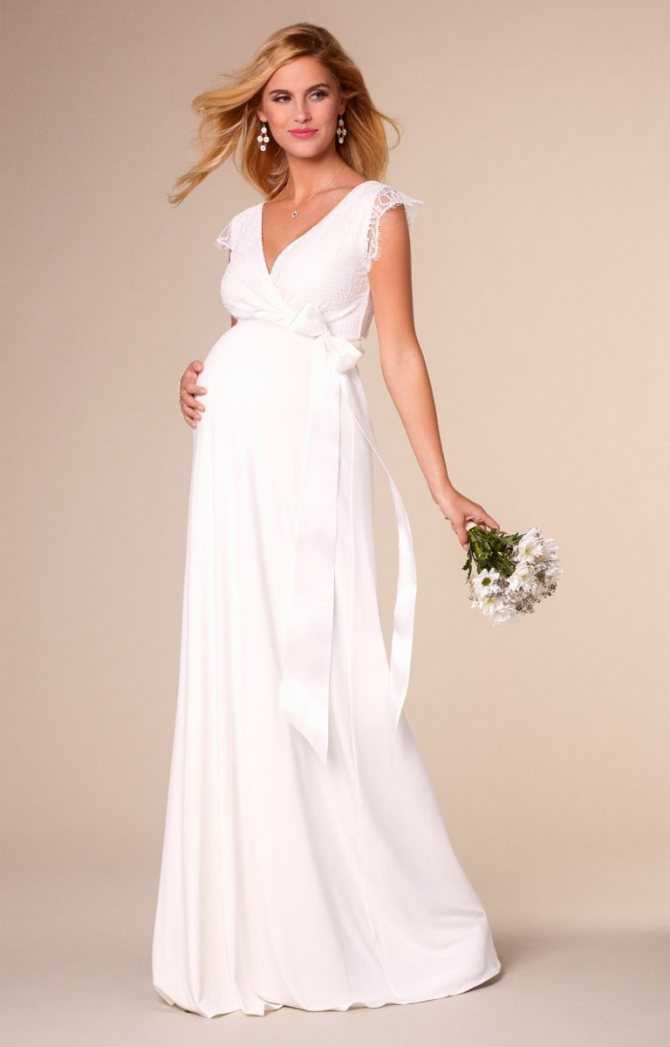 Свадебные платья для беременных - модные фасоны с фото в 2019 году