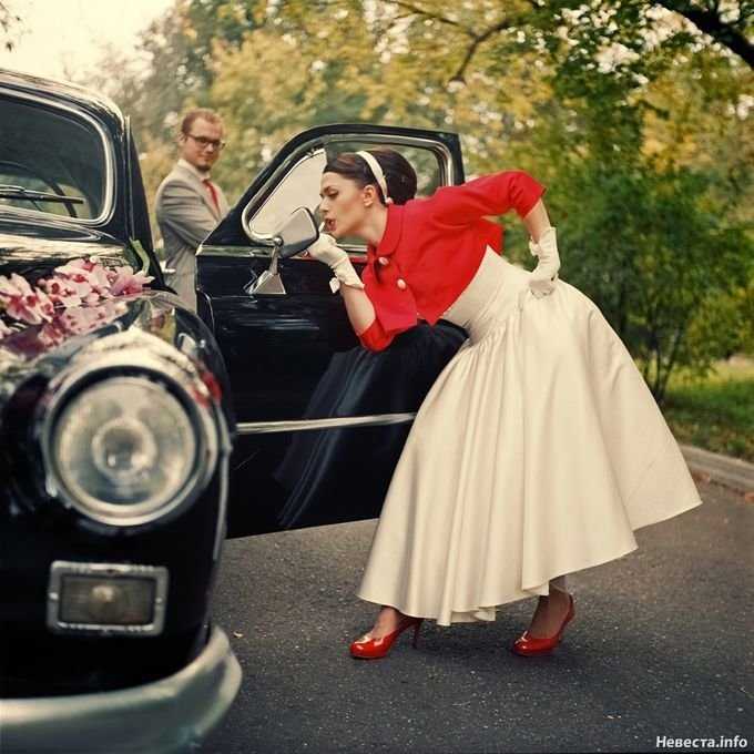 Свадебные платья в ретро стиле: стиляги, new look, чикаго, великий гэтсби