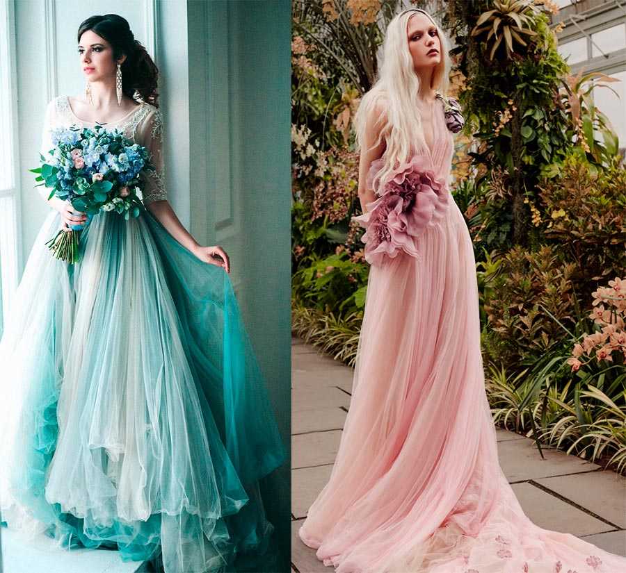 Как выбрать свадебное платье: важен цвет, форма и стиль платья.