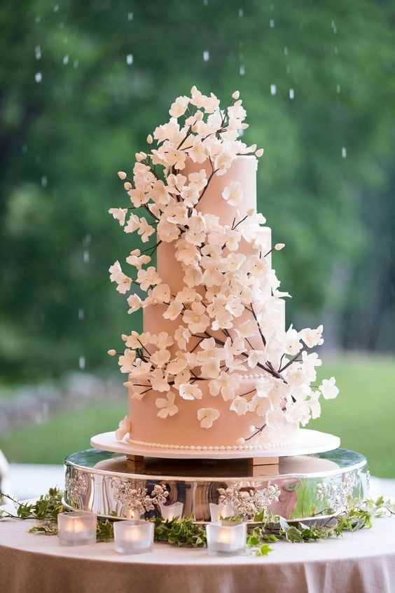 Как выбрать кремовый свадебный торт — идеи и советы для молодоженов