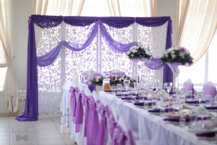 Платье для невесты фиолетового (лилового, лавандового) цвета: как выбрать оттенок