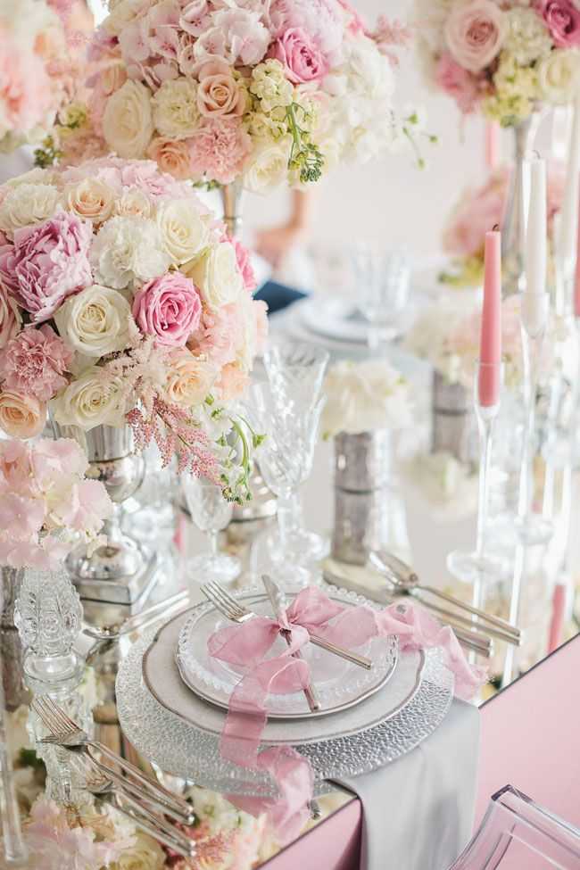 Свадьба в цвете розовый кварц: нежность и романтика