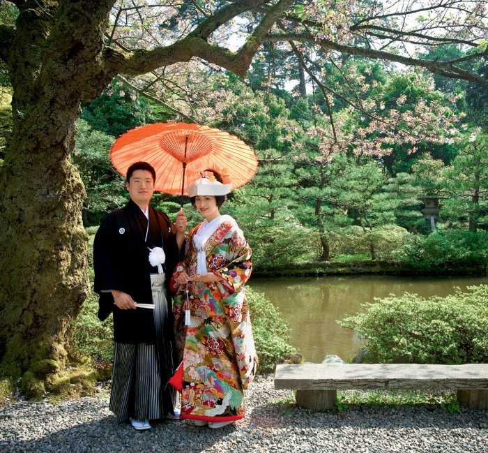 Японская свадьба: свадебная церемония, национальные традиции, наряды жениха и невесты, правила проведения