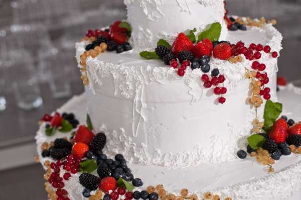 Торт украшенный фруктами и ягодами: рецепт с фото пошагово