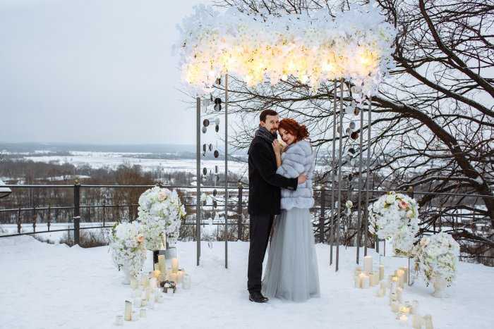 Тёплая одежда на свадьбе: 15 классных идей для зимнего образа невесты