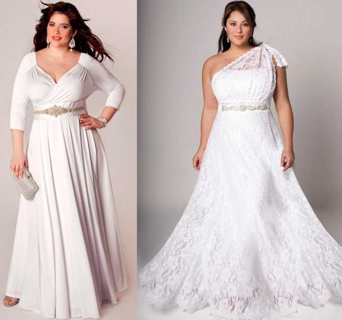 Свадебные платья для полных девушек-невест (127 фото) 2021: нарядные, короткие, фасоны, какие подходят для венчания