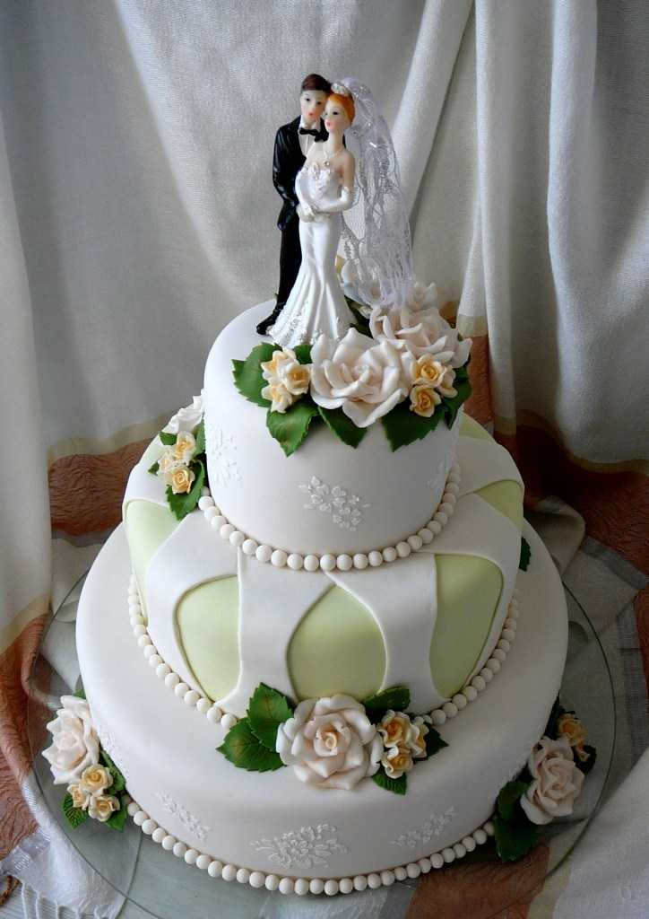 Стильные тенденции свадебных тортов + 150 фото