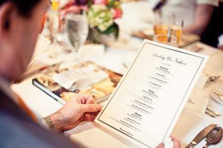 Как правильно составить меню на свадьбу