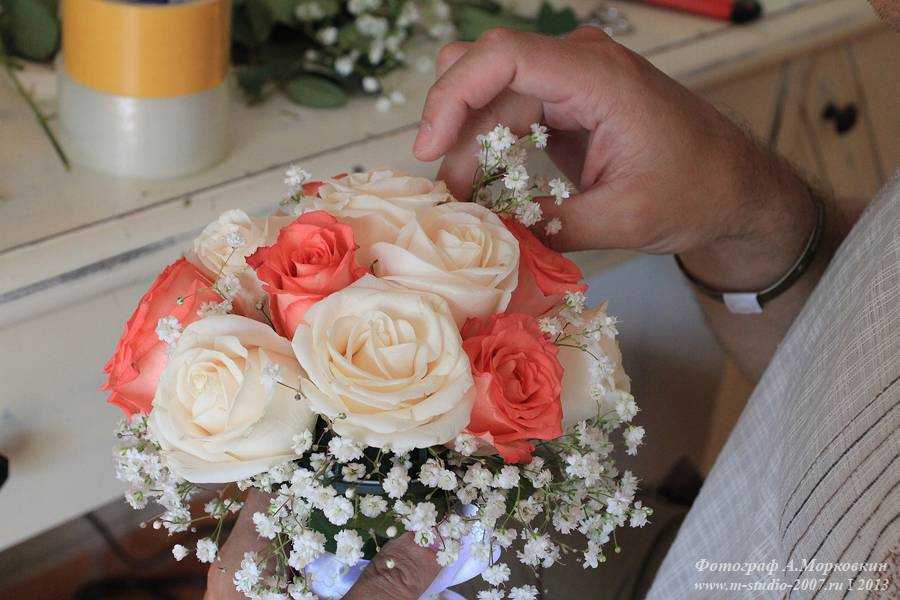 Букет невесты своими руками из живых цветов ? сделать на свадьбу