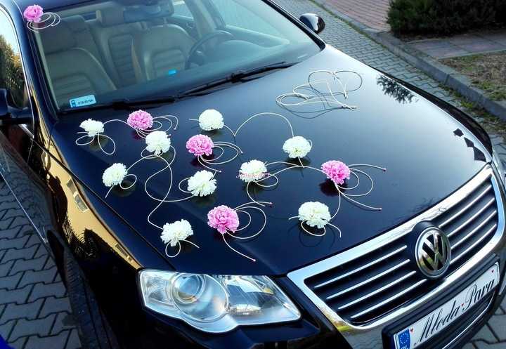 Украшение машины на свадьбу своими руками: фото