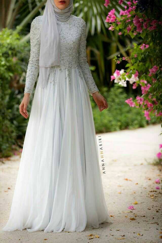 Красивые мусульманские платья для невест: 40 моделей на фото