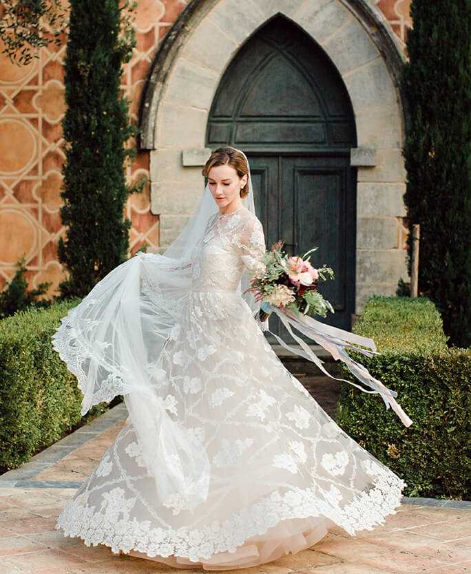 Свадебные платья от известных дизайнеров и лучших брендов (77 фото)